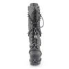 DemoniaCult - TORMENT156 Platform Boots - Black Product image